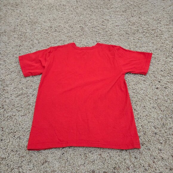 Disney Store Character T-Shirt Red Children's 7/8 - Picture 2 of 3